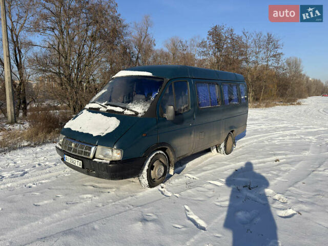 Зелений ГАЗ 3221 Газель, об'ємом двигуна 2.45 л та пробігом 200 тис. км за 1100 $, фото 1 на Automoto.ua