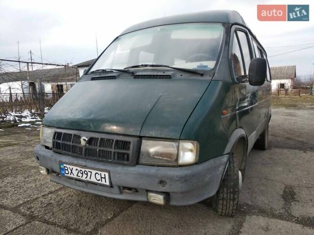 Зелений ГАЗ 3221 Газель, об'ємом двигуна 2.3 л та пробігом 85 тис. км за 2200 $, фото 1 на Automoto.ua