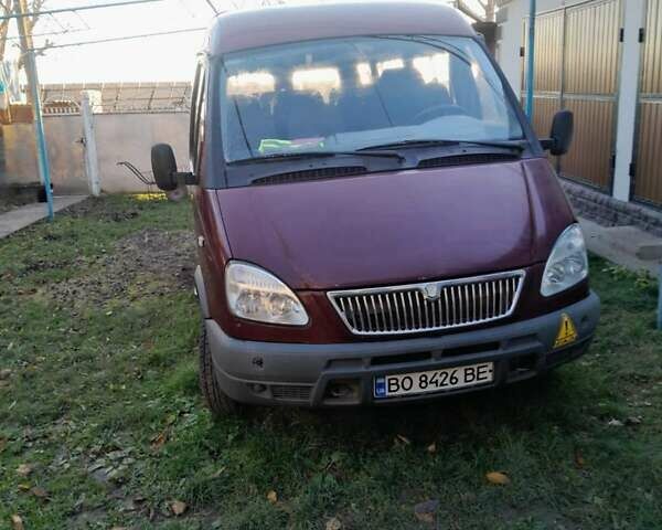 Красный ГАЗ 32213 Газель, объемом двигателя 2.3 л и пробегом 200 тыс. км за 2100 $, фото 1 на Automoto.ua