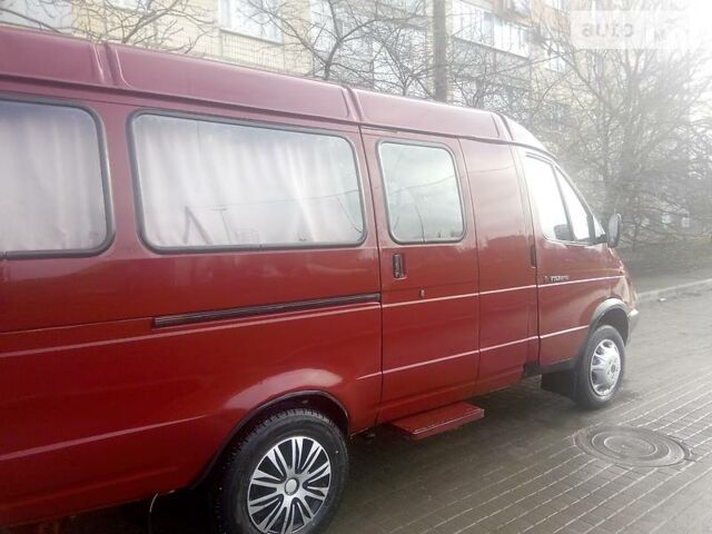 Красный ГАЗ 32213 Газель, объемом двигателя 2.89 л и пробегом 150 тыс. км за 2200 $, фото 1 на Automoto.ua