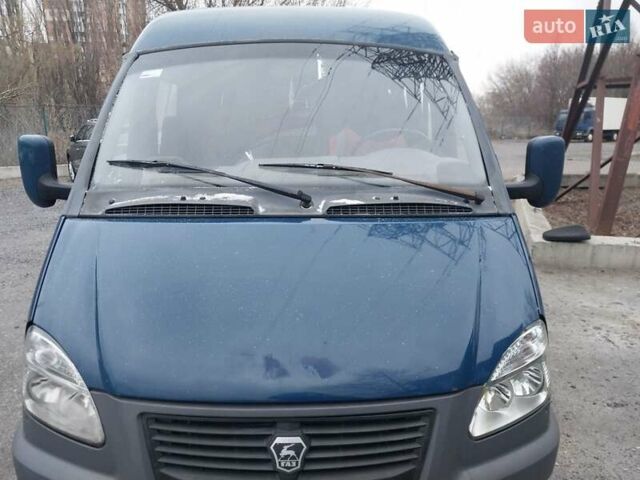 Синій ГАЗ 32213 Газель, об'ємом двигуна 2.89 л та пробігом 200 тис. км за 3000 $, фото 1 на Automoto.ua