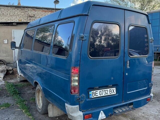 Синий ГАЗ 32213 Газель, объемом двигателя 2.9 л и пробегом 250 тыс. км за 3000 $, фото 1 на Automoto.ua