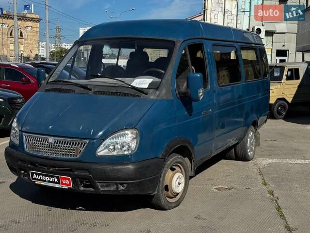 Синий ГАЗ 32213 Газель, объемом двигателя 2.4 л и пробегом 107 тыс. км за 2990 $, фото 1 на Automoto.ua
