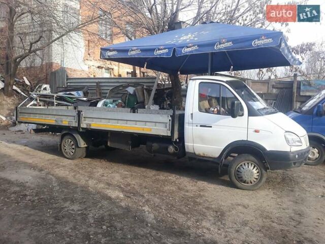 Белый ГАЗ 3302 ГАЗель, объемом двигателя 2.3 л и пробегом 255 тыс. км за 6000 $, фото 1 на Automoto.ua