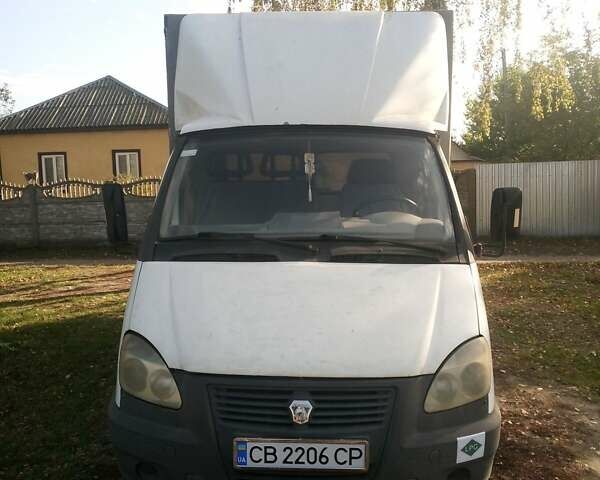 Белый ГАЗ 3302 ГАЗель, объемом двигателя 2.46 л и пробегом 135 тыс. км за 4100 $, фото 1 на Automoto.ua