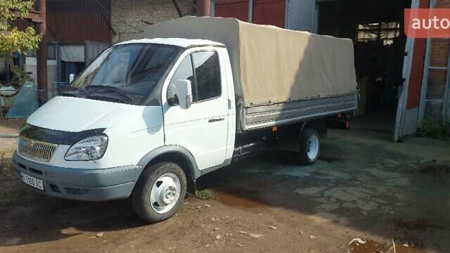 Белый ГАЗ 3302 ГАЗель, объемом двигателя 2.46 л и пробегом 245 тыс. км за 3400 $, фото 1 на Automoto.ua