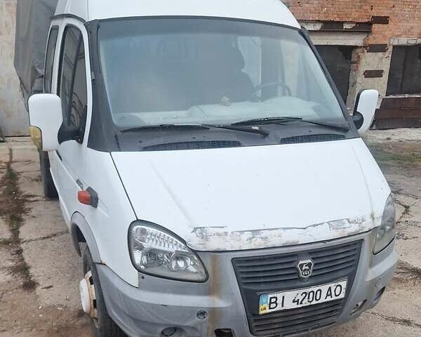 Білий ГАЗ 3302 ГАЗель, об'ємом двигуна 2.5 л та пробігом 380 тис. км за 2000 $, фото 1 на Automoto.ua