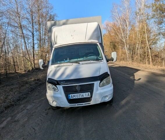 Белый ГАЗ 3302 ГАЗель, объемом двигателя 2.5 л и пробегом 170 тыс. км за 2800 $, фото 1 на Automoto.ua