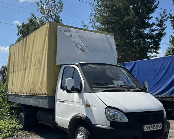 Белый ГАЗ 3302 ГАЗель, объемом двигателя 2.46 л и пробегом 353 тыс. км за 3600 $, фото 1 на Automoto.ua