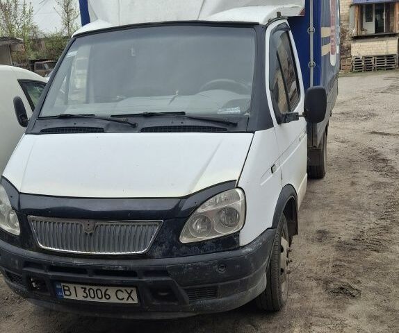 Белый ГАЗ 3302 ГАЗель, объемом двигателя 2.3 л и пробегом 190 тыс. км за 3000 $, фото 1 на Automoto.ua