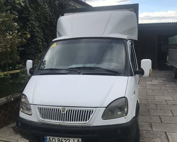 Белый ГАЗ 3302 ГАЗель, объемом двигателя 2.3 л и пробегом 100 тыс. км за 2400 $, фото 1 на Automoto.ua