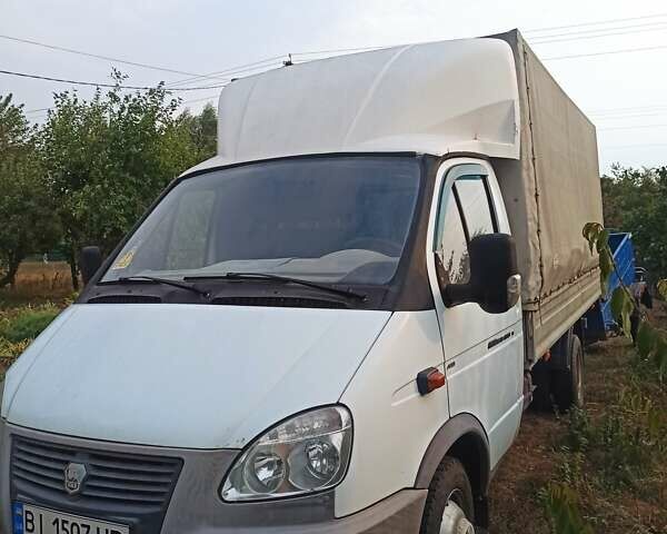 Белый ГАЗ 3302 ГАЗель, объемом двигателя 2.89 л и пробегом 130 тыс. км за 3750 $, фото 1 на Automoto.ua