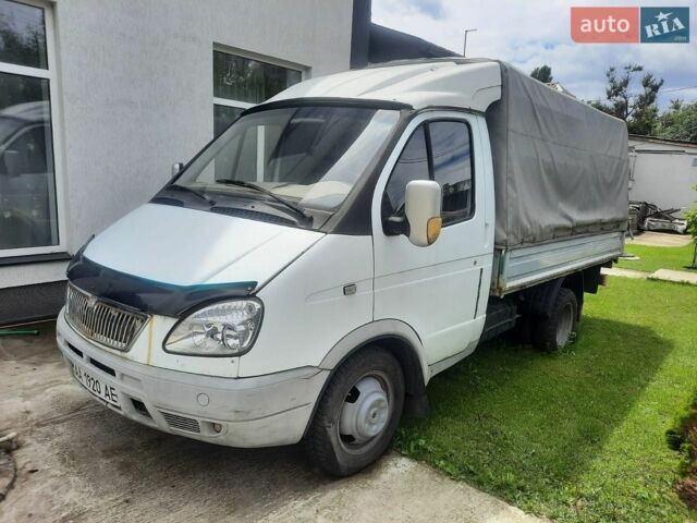Белый ГАЗ 3302 ГАЗель, объемом двигателя 2.3 л и пробегом 238 тыс. км за 2100 $, фото 1 на Automoto.ua