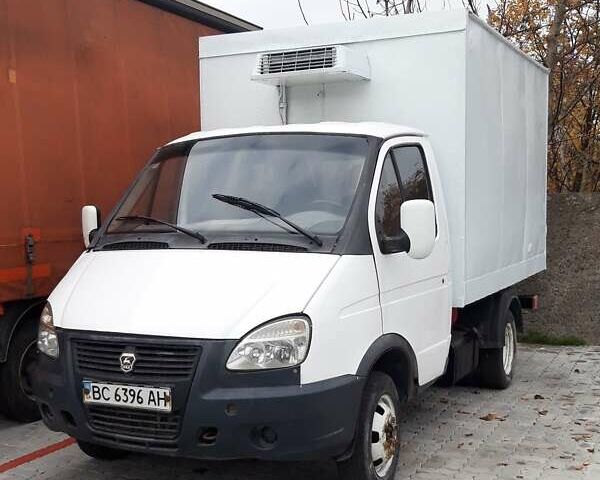 Белый ГАЗ 3302 ГАЗель, объемом двигателя 2.3 л и пробегом 442 тыс. км за 2600 $, фото 1 на Automoto.ua