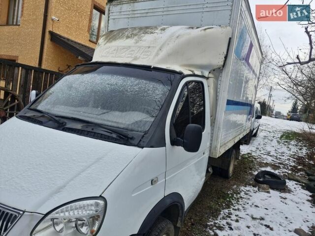 Белый ГАЗ 3302 ГАЗель, объемом двигателя 2.46 л и пробегом 300 тыс. км за 4000 $, фото 1 на Automoto.ua