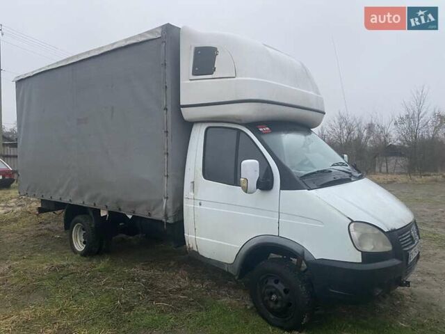 Білий ГАЗ 3302 ГАЗель, об'ємом двигуна 2.29 л та пробігом 150 тис. км за 2500 $, фото 1 на Automoto.ua