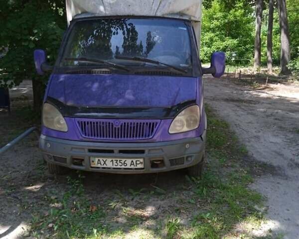 Фиолетовый ГАЗ 3302 ГАЗель, объемом двигателя 2.46 л и пробегом 130 тыс. км за 1800 $, фото 1 на Automoto.ua