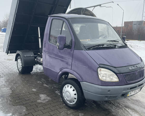 Фиолетовый ГАЗ 3302 ГАЗель, объемом двигателя 2.4 л и пробегом 500 тыс. км за 3700 $, фото 1 на Automoto.ua
