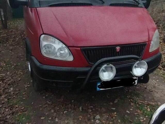 Красный ГАЗ 3302 ГАЗель, объемом двигателя 2.5 л и пробегом 86 тыс. км за 2100 $, фото 1 на Automoto.ua