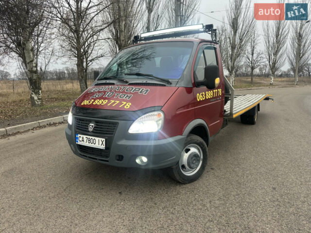 Червоний ГАЗ 3302 ГАЗель, об'ємом двигуна 2.78 л та пробігом 350 тис. км за 8999 $, фото 1 на Automoto.ua