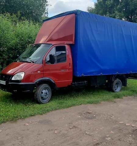 Червоний ГАЗ 3302 ГАЗель, об'ємом двигуна 2.5 л та пробігом 7 тис. км за 5100 $, фото 1 на Automoto.ua