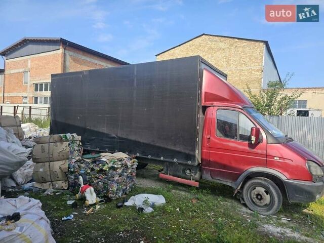 Червоний ГАЗ 3302 ГАЗель, об'ємом двигуна 2.89 л та пробігом 300 тис. км за 5500 $, фото 1 на Automoto.ua