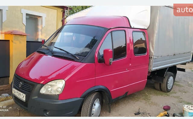 Красный ГАЗ 3302 ГАЗель, объемом двигателя 2.46 л и пробегом 291 тыс. км за 4500 $, фото 1 на Automoto.ua