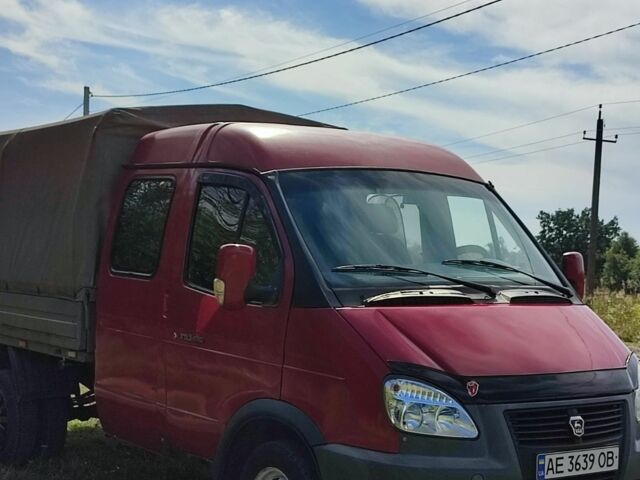 Червоний ГАЗ 3302 ГАЗель, об'ємом двигуна 2.3 л та пробігом 172 тис. км за 3600 $, фото 1 на Automoto.ua