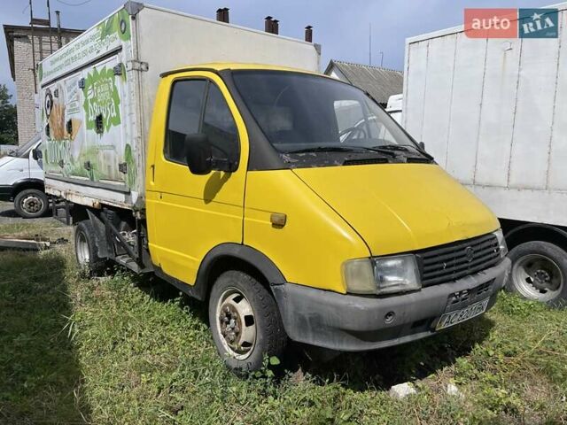 Жовтий ГАЗ 3302 ГАЗель, об'ємом двигуна 2.45 л та пробігом 500 тис. км за 900 $, фото 1 на Automoto.ua