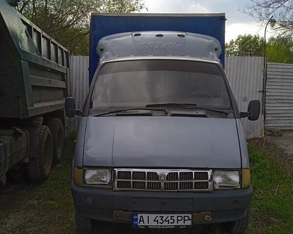 Серый ГАЗ 3302 ГАЗель, объемом двигателя 2.45 л и пробегом 150 тыс. км за 1900 $, фото 1 на Automoto.ua