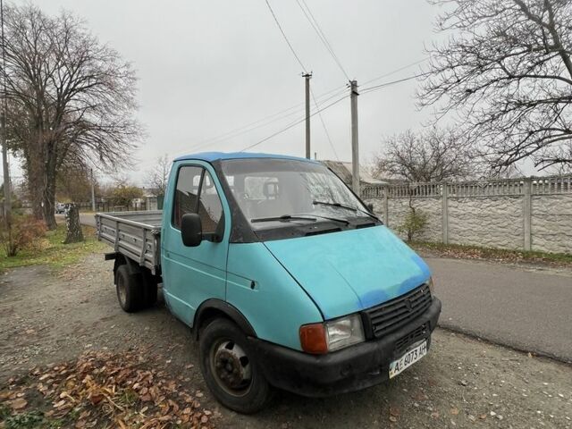 Синій ГАЗ 3302 ГАЗель, об'ємом двигуна 2.5 л та пробігом 666 тис. км за 1500 $, фото 1 на Automoto.ua