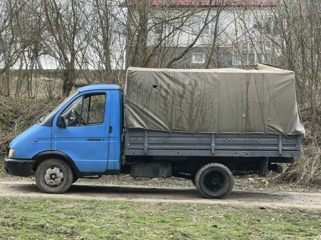 Синий ГАЗ 3302 ГАЗель, объемом двигателя 2.5 л и пробегом 340 тыс. км за 1500 $, фото 1 на Automoto.ua