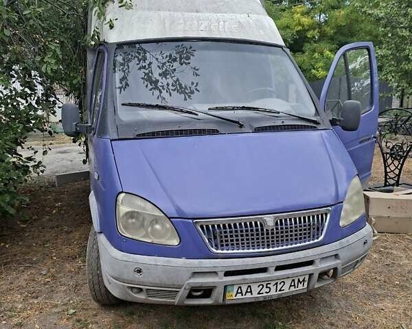 Синий ГАЗ 3302 ГАЗель, объемом двигателя 2.5 л и пробегом 431 тыс. км за 2100 $, фото 1 на Automoto.ua