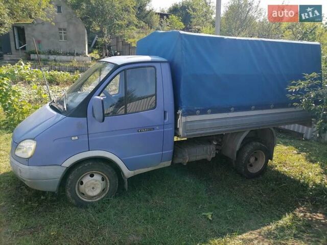 Синий ГАЗ 3302 ГАЗель, объемом двигателя 2.29 л и пробегом 195 тыс. км за 2500 $, фото 1 на Automoto.ua