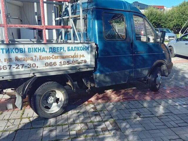 Синий ГАЗ 3302 ГАЗель, объемом двигателя 2.46 л и пробегом 225 тыс. км за 2950 $, фото 1 на Automoto.ua