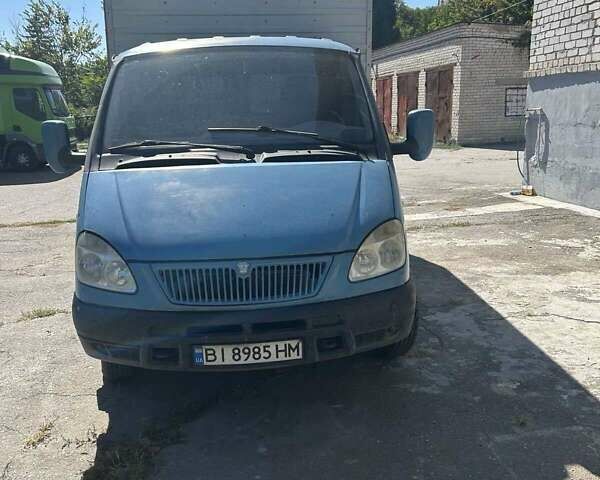 Синий ГАЗ 3302 ГАЗель, объемом двигателя 2.29 л и пробегом 130 тыс. км за 2700 $, фото 1 на Automoto.ua