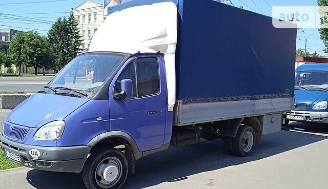 Синій ГАЗ 3302 ГАЗель, об'ємом двигуна 2.3 л та пробігом 39 тис. км за 7000 $, фото 1 на Automoto.ua