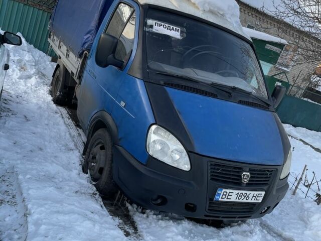 Синий ГАЗ 3302 ГАЗель, объемом двигателя 2.9 л и пробегом 250 тыс. км за 1900 $, фото 1 на Automoto.ua