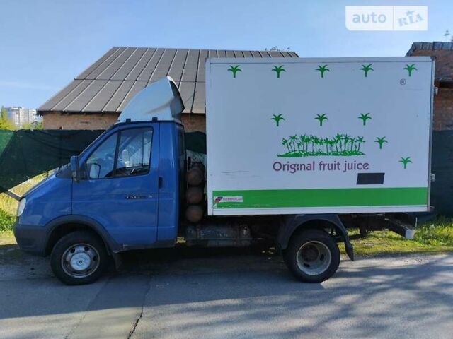 Синий ГАЗ 3302 ГАЗель, объемом двигателя 2.46 л и пробегом 160 тыс. км за 3900 $, фото 1 на Automoto.ua