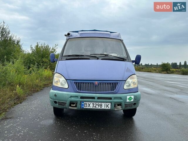 Синій ГАЗ 3302 ГАЗель, об'ємом двигуна 2.9 л та пробігом 312 тис. км за 3300 $, фото 1 на Automoto.ua