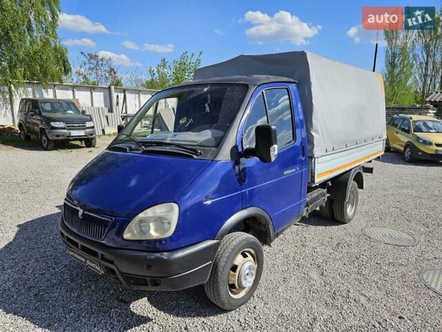 Синий ГАЗ 3302 ГАЗель, объемом двигателя 2.46 л и пробегом 183 тыс. км за 2250 $, фото 1 на Automoto.ua