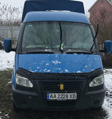 Синій ГАЗ 3302 ГАЗель, об'ємом двигуна 2.46 л та пробігом 70 тис. км за 3500 $, фото 1 на Automoto.ua