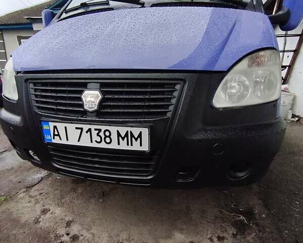 Синий ГАЗ 3302 ГАЗель, объемом двигателя 2.46 л и пробегом 429 тыс. км за 5950 $, фото 1 на Automoto.ua