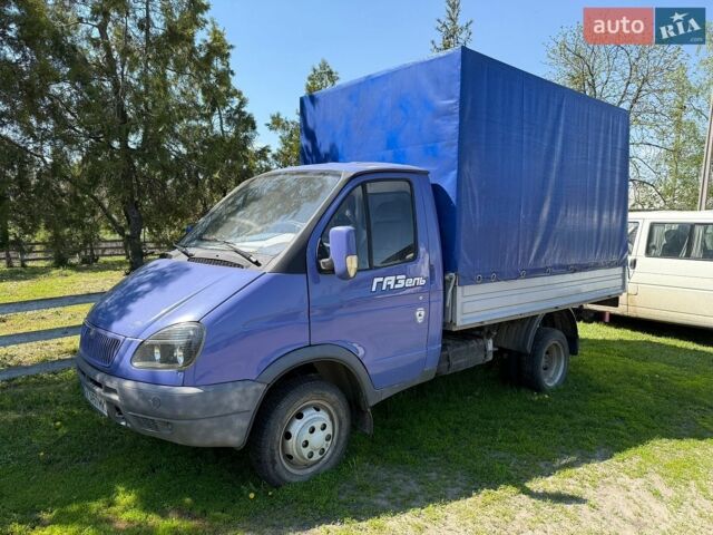 Синій ГАЗ 3302 ГАЗель, об'ємом двигуна 2.46 л та пробігом 175 тис. км за 3300 $, фото 1 на Automoto.ua