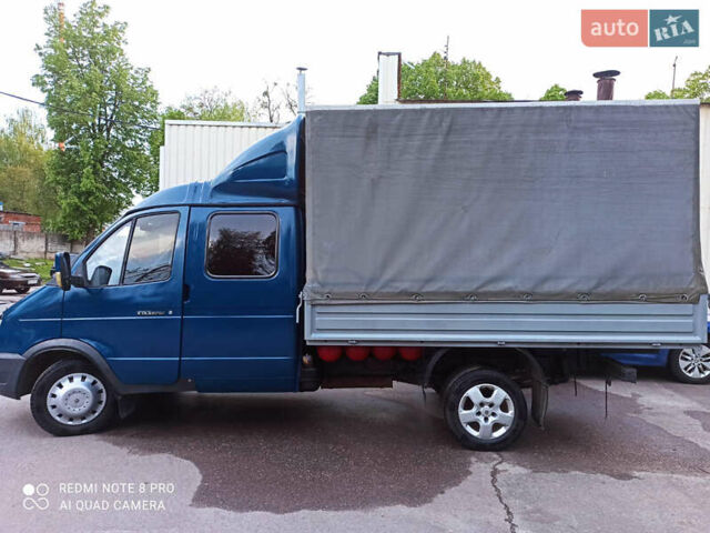 Синий ГАЗ 3302 ГАЗель, объемом двигателя 2.4 л и пробегом 270 тыс. км за 4850 $, фото 1 на Automoto.ua