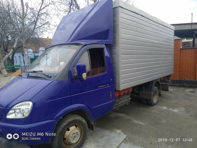 Синий ГАЗ 3302 ГАЗель, объемом двигателя 2.4 л и пробегом 500 тыс. км за 6000 $, фото 1 на Automoto.ua