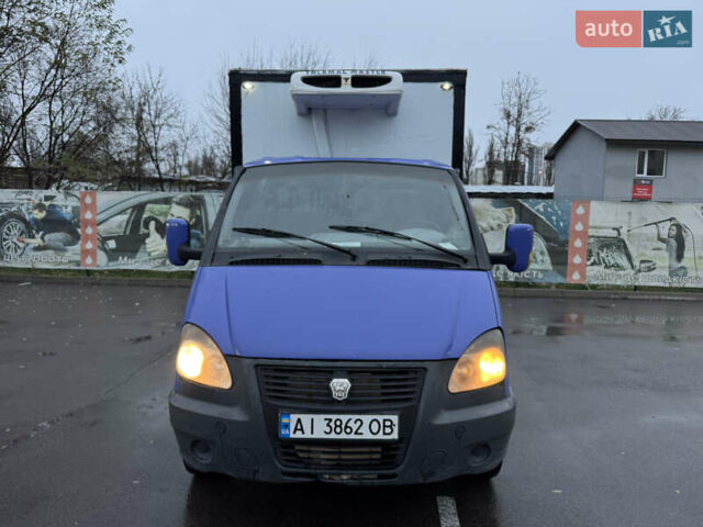 Синий ГАЗ 3302 ГАЗель, объемом двигателя 2.46 л и пробегом 390 тыс. км за 2600 $, фото 1 на Automoto.ua