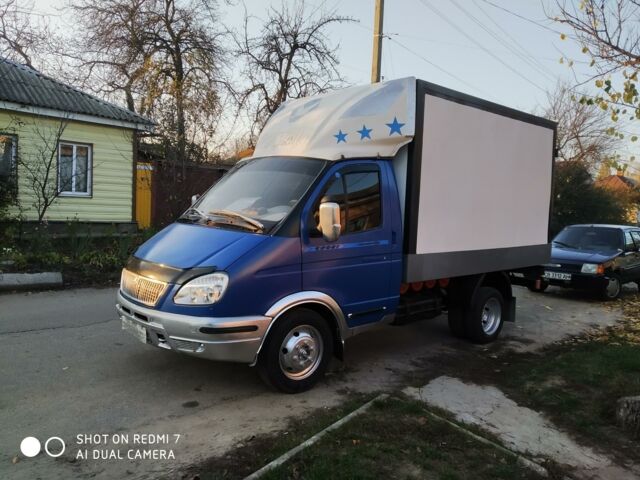 Синий ГАЗ 3302 ГАЗель, объемом двигателя 2.5 л и пробегом 223 тыс. км за 4300 $, фото 1 на Automoto.ua