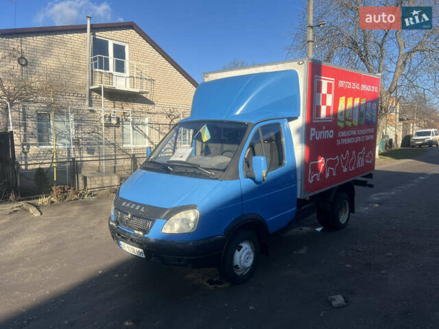 Синій ГАЗ 3302 ГАЗель, об'ємом двигуна 2.46 л та пробігом 168 тис. км за 2900 $, фото 1 на Automoto.ua