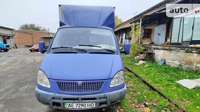 Синій ГАЗ 3302 ГАЗель, об'ємом двигуна 2.5 л та пробігом 137 тис. км за 2300 $, фото 1 на Automoto.ua